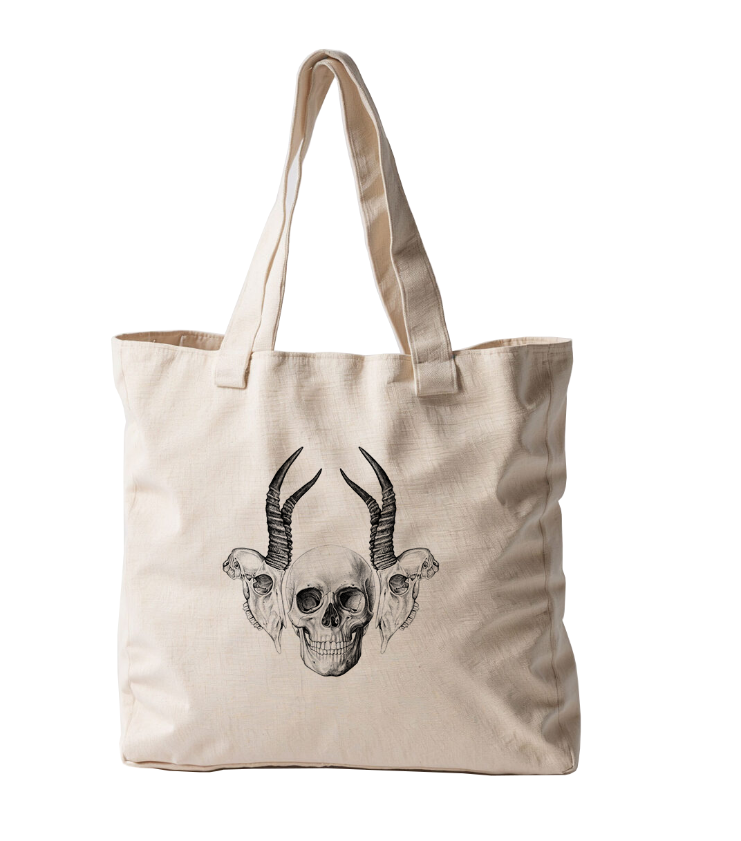 Bok & Skull Totebag