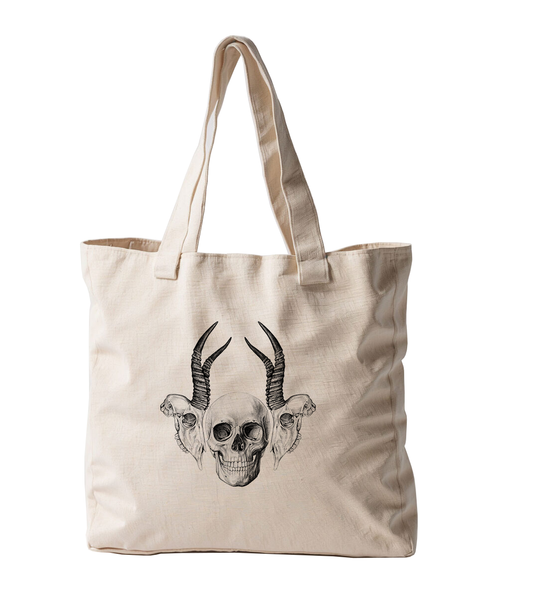 Bok & Skull Totebag