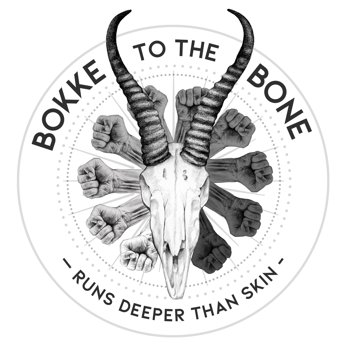 Bokke to the Bone Unity Totebag