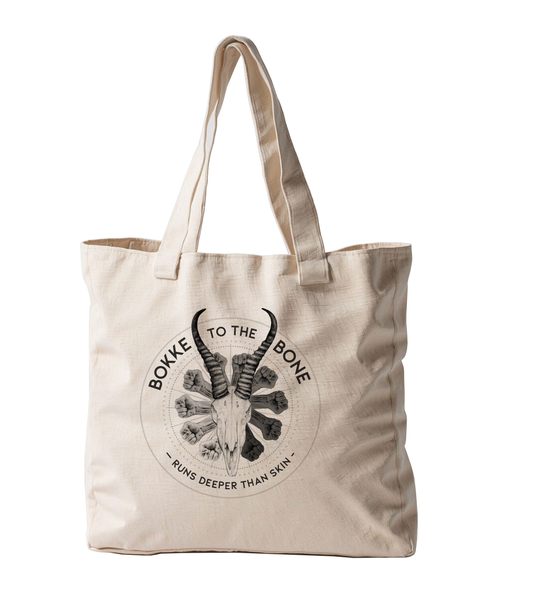 Bokke to the Bone Unity Totebag
